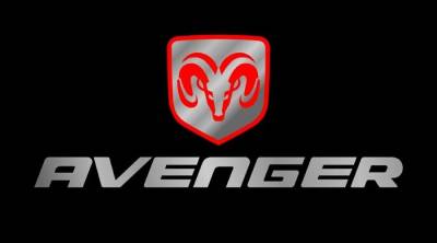 Eurosport Daytona - Eurosport Daytona 2483-1 Lazer-Tag License Plate Avenger Logo for Dodge