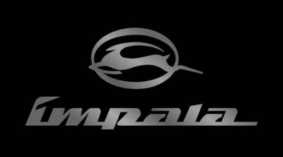 Eurosport Daytona - Eurosport Daytona 3312-1 Carbon Steel License Plate Impala Logo