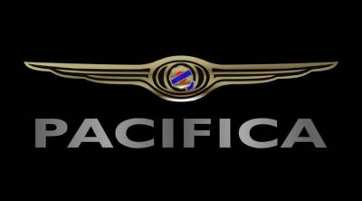 Eurosport Daytona - Eurosport Daytona 2465-1 Lazer-Tag License Plate Pacifica Logo for Chrysler