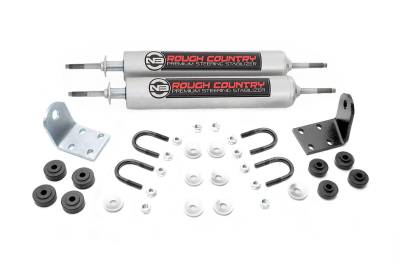 Rough Country Suspension Systems - Rough Country 8733630 0-6" N3 Dual Steering Stabilizer for 77-79 Bronco/F100/150