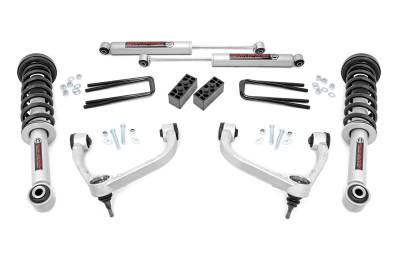 Rough Country Suspension Systems - Rough Country 54431 3" N3 Suspension Lift Kit for 09-13 Ford F150 4WD
