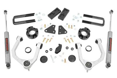 Rough Country Suspension Systems - Rough Country 500010 3.5" N3 Suspension Lift Kit for 19-23 Ford Ranger 4WD