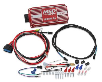 MSD - MSD Ignition 6201 Digital-6A Digital Ignition Controller Red