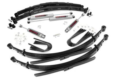 Rough Country Suspension Systems - Rough Country 18630 2" Suspension Lift Kit for 73-76 GM 2500 Truck/SUV 4WD 52"