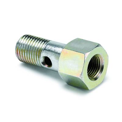 AutoMeter - AutoMeter 2276 Fitting Adapter 12mm To Banjo Bolt 1/8" NPT Female Fuel Pressure