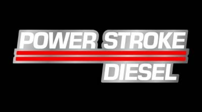 Eurosport Daytona - Eurosport Daytona 2509-1 Lazer-Tag License Plate Power Stroke Diesel Logo