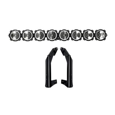 KC Hilites - KC HiLiTES 91313 Gravity LED Combo System for 07-18 Jeep Wrangler JK