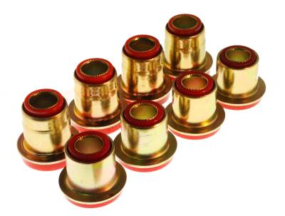 Energy Suspension - Energy Suspension 3.3108R Red Polyurethane Control Arm Bushing Set