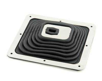 Mr Gasket - Mr Gasket 9649 Large 7.75"x9" Black Rubber Shifter Boot