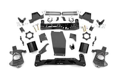 Rough Country Suspension Systems - Rough Country 18201 6" Suspension Lift Kit for 14-18 Sierra 1500 Denali