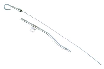 Trans-Dapt Performance - Trans-Dapt 9221 20.5" Long OEM Replacement Chrome Oil Dipstick Ford 260/289/302