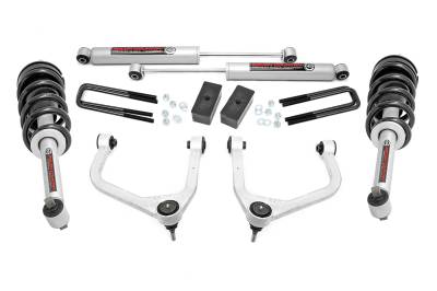 Rough Country Suspension Systems - Rough Country 22631 3.5" N3 Strut Suspension Lift Kit for 19-25 Sierra 1500