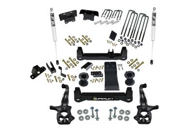 Superlift - Superlift K182F 6.0" Suspension Lift Kit Shocks for Silverado/Sierra 1500 4WD