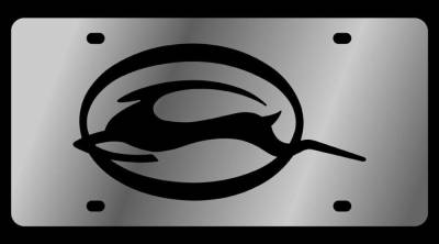 Eurosport Daytona - Eurosport Daytona 1336-1 Stainless License Plate Impala Logo