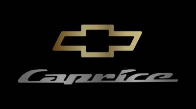 Eurosport Daytona - Eurosport Daytona 2337-1GB Lazer-Tag License Plate Caprice Bowtie Logo