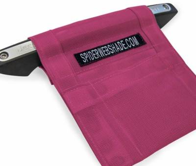 SpiderWebShade - SpiderWebShade Mesh Interior Storage Organizer-Pink SWS-GRBBAG-01-PNK