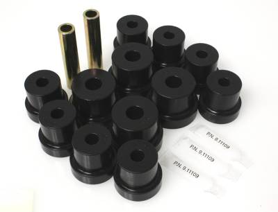 Energy Suspension - Energy Suspension 3.2103G Leaf Spring Bushing Set Polyurethane Black