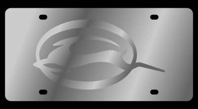Eurosport Daytona - Eurosport Daytona 1336-3 Stainless License Plate Impala Logo