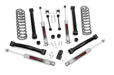 Rough Country Suspension Systems - Rough Country 3.5" Suspension Lift Kit for Grand Cherokee ZJ 4WD V6 636.20