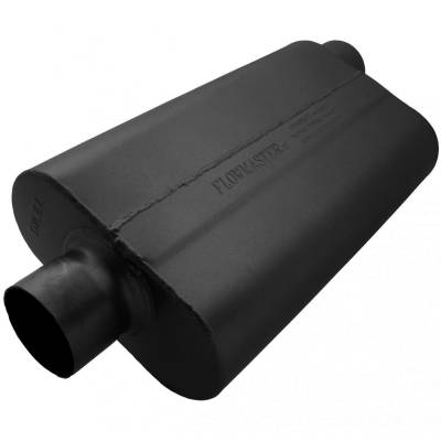 Flowmaster - Flowmaster 943052 50 Series Delta Flow Muffler Center/Offset Aluminized
