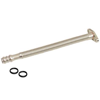 BD Diesel - BD Diesel 1453105 Flexible Turbo Oil Drain 12" OE Equivalent 3970875
