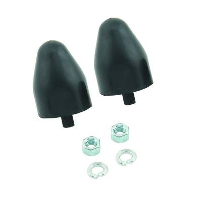 Mr Gasket - Mr Gasket 1608 Traction Bar Rubber Bumpers H-3" Threaded Base 2 Pc. ALL