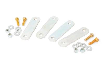 Rough Country Suspension Systems - Rough Country 1152 Brake Line Relocation Bracket Kit for Jeep Wrangler JK