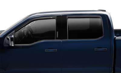 Auto Ventshade AVS - Auto Ventshade 194975 Ventvisor In-Channel Deflector 4Pc 15-26 F150 Crew Cab