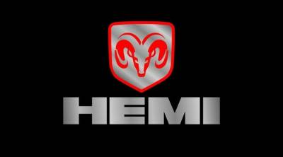 Eurosport Daytona - Eurosport Daytona 2407-1 Lazer-Tag License Plate Hemi Ramhead Logo for Dodge