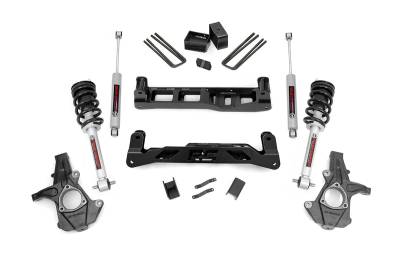 Rough Country Suspension Systems - Rough Country 24733 5" N3 Lift w/Cast Steel for 14-18 Silverado/Sierra 1500 RWD