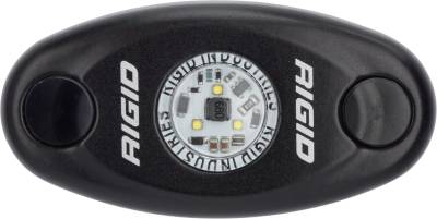 Rigid Industries - Rigid Industries A-Series High Power Black LED Light Pod Amber 480333