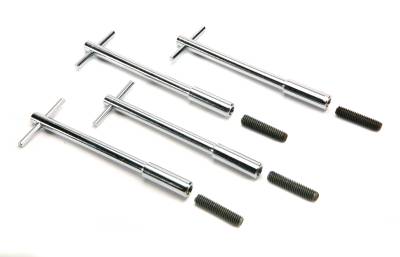 Mr Gasket - Mr Gasket 9823 T-Bar Wing bolt For Valve Covers 4Pc 5/16 -18 Thread x 5-3/8"Long