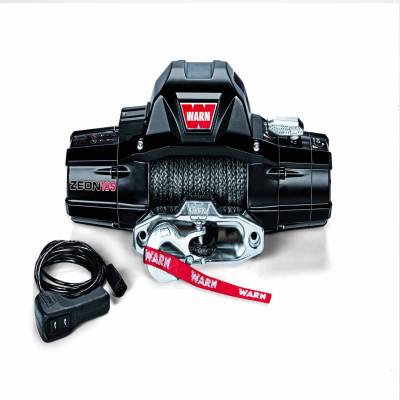 Warn - Warn 89611 Zeon 10-S Synthetic Line 12V Electric Winch