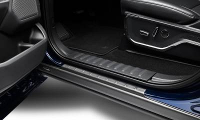 Bushwacker - Bushwacker Trail Armor Rocker Sill Protectors Black F150 SuperCrew 14097