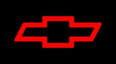 Eurosport Daytona - Eurosport Daytona 2301-4R Lazer-Tag License Plate Chevrolet Bowtie Logo