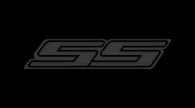 Eurosport Daytona - Eurosport Daytona 3325-7 Carbon Steel License Plate Chevrolet SS Logo