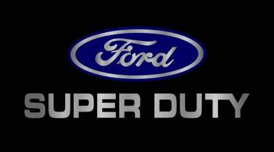 Eurosport Daytona - Eurosport Daytona 2504-1 Lazer-Tag License Plate Ford Super Duty Logo