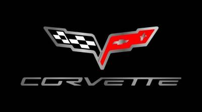 Eurosport Daytona - Eurosport Daytona 3359-1 Carbon Steel License Plate C6 Corvette Flag Logo