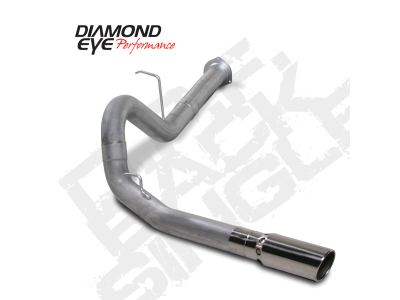 Diamond Eye Performance - Diamond Eye K4130A 4" Dsl Particulate Filter-Back Kit for 07-10 Silverado/Sierra