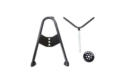Fabtech - Fabtech FTT10002BK Universal Spare Tire Mount Kit Angled Black