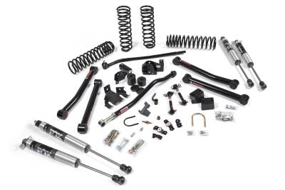 JKS - JKS JSPEC114KFA J-Konnect 3.5" Lift FOX 2.0 Adv for 07-18 Jeep Wrangler JK 2DR