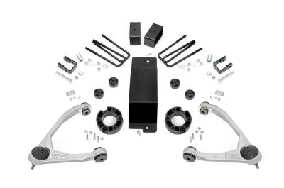 Rough Country Suspension Systems - Rough Country 18901 3.5" Lift Kit for 14-16 Sierra 1500 Denali Mag-Ride Alu/Cast