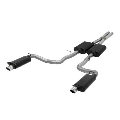 Flowmaster - Flowmaster 817737 SS American Thunder Cat-back Exhaust for 15-23 Challenger SXT