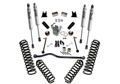 Superlift - Superlift K928F 4" Suspension Lift Kit w/Fox Shocks for 07-18 Wrangler JK 4DR