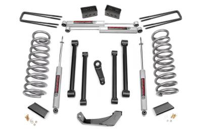 Rough Country Suspension Systems - Rough Country 372.20 5" Suspension Lift Kit for 00-01 RAM 1500 4WD