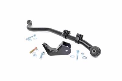 Rough Country Suspension Systems - Rough Country 1044 Adjustable Front Track Bar 0-3.5" Lift for 97-06 Wrangler TJ