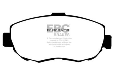 EBC Brakes - EBC Brakes DP21223 Greenstuff 2000 Series Sport Brake Pads