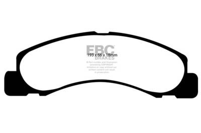 EBC Brakes - EBC Brakes DP61308 6000 Series Greenstuff Truck/SUV Brakes Disc Pads