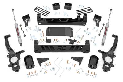 Rough Country Suspension Systems - Rough Country 83730 6" Suspension Lift Kit for 22-26 Nissan Frontier 2WD/4WD