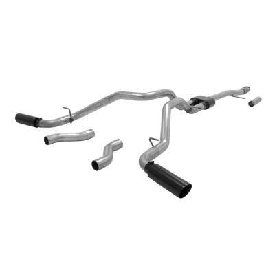 Flowmaster - Flowmaster 817689 SS Outlaw Cat-Back Exhaust System 14-19 Silv/Sra 1500 Classic